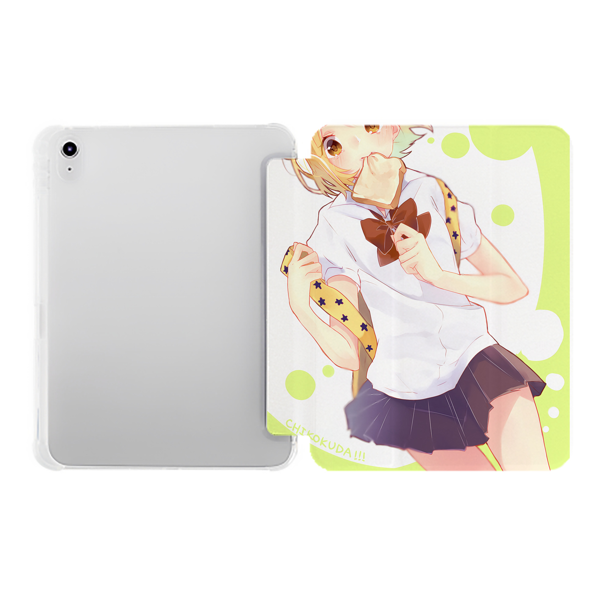 （画像用） ハイキュー!! Haikyu!! IPad ケース ペン収納付き 三つ折りスタンド PUレザー×シリコン 対応機種9.5/10.5/10.9インチ